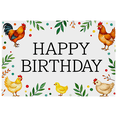 thumbnail image 1 of Colorful Farm Animals Birthday Banner Decorative Creative Happy Party for Kids Party Photo Background Party Decor, 1 of 5