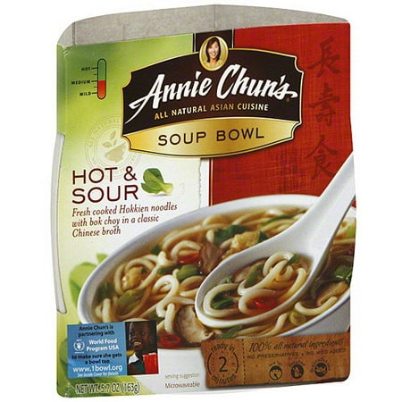 Annie Chun's Hot And Sour Soup, (Pack of 6) (Best Hot And Sour Soup Recipe)