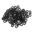 BESTYASH 120Pcs Black Plastic Gutter Hooks for Outdoor String Lights ...
