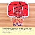 thumbnail image 2 of Baloncesto Para Niños, Juguete De Baloncesto, Mini Interior De Plástico Rojo Para Promover La Interacción Entre Padres E Hijos ANGGREK Otros, 2 of 8