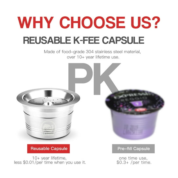 Coffee Capsules Refillable Pods Refillable Coffee Capsules