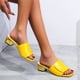 thumbnail image 4 of Zapatos de mujer de tacón medio, sandalias de mujer de tacón grueso a la moda y versátiles, ropa exterior, sandalias y zapatillas de boca de pez Wmkox8yii hj789, 4 of 5