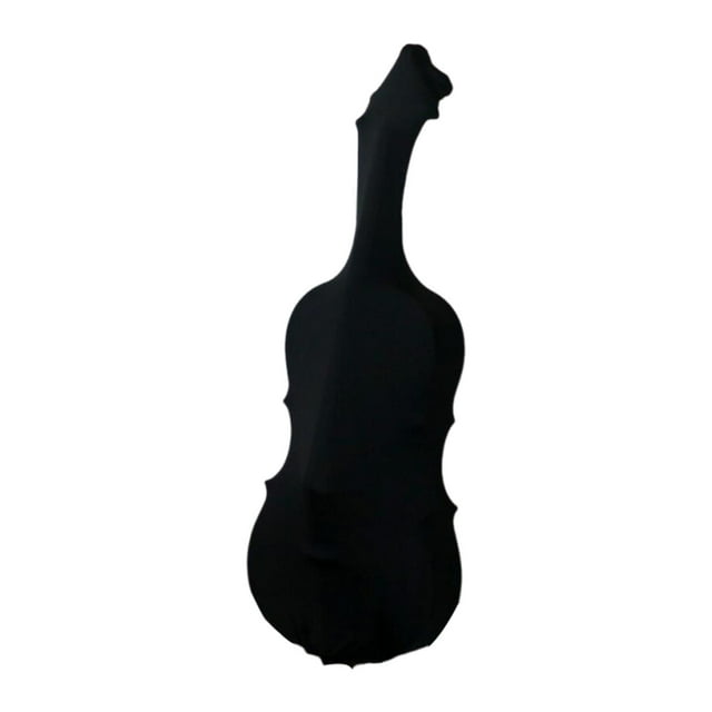 TISHITA Cello Cover Accessories Thickened Stylish Washable Reusable Cover Black