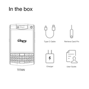 Unihertz Titan, IP67 Rugged QWERTY Keyboard Phone, Android 10, 6000 mAh Fast Charge, 128 gb ROM