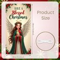 thumbnail image 4 of Angel Design Christmas Banner Decorative Angel Holiday Banner Cardinal Decoration Wings Design for Christmas Celebration Indoor Decor, 4 of 9