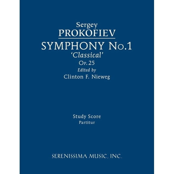 Symphony No.1, Op.25 'Classical': Study score, (Paperback)