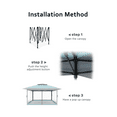 thumbnail image 3 of 13x13Pop-Up-Gazebo Outdoor Canopy Tent with Mosquito Netting, [Adjustable Height & Spacious] Pop Up Tent with Double Roof, UV-Resistant Outdoor Gazebo for Backyard, Patio, Lawn, Garden, Deck, 3 of 8