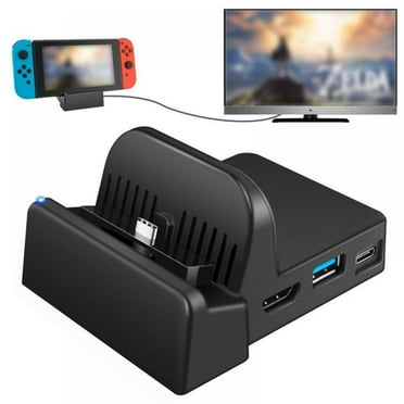 Ingzy Nintendo Switch Charging Dock 4K HDMI TV Adapter