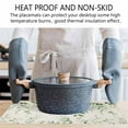 thumbnail image 5 of Green Eucalyptus Country Nature Leaf Succulent Plant Burlap Kitchen Place Mats Waterproof Cloth Table Mats, Indoor Outdoor Placemats Easy Clean Dinner Decor, 5 of 8