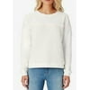 Jessica Simpson Juniors Melody Fleece Textured Top Title: XS/White