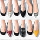 thumbnail image 4 of No Show Socks Women For Flats 4 Pack Non Slip Invisible Ultra Low Cut Socks, 4 of 5