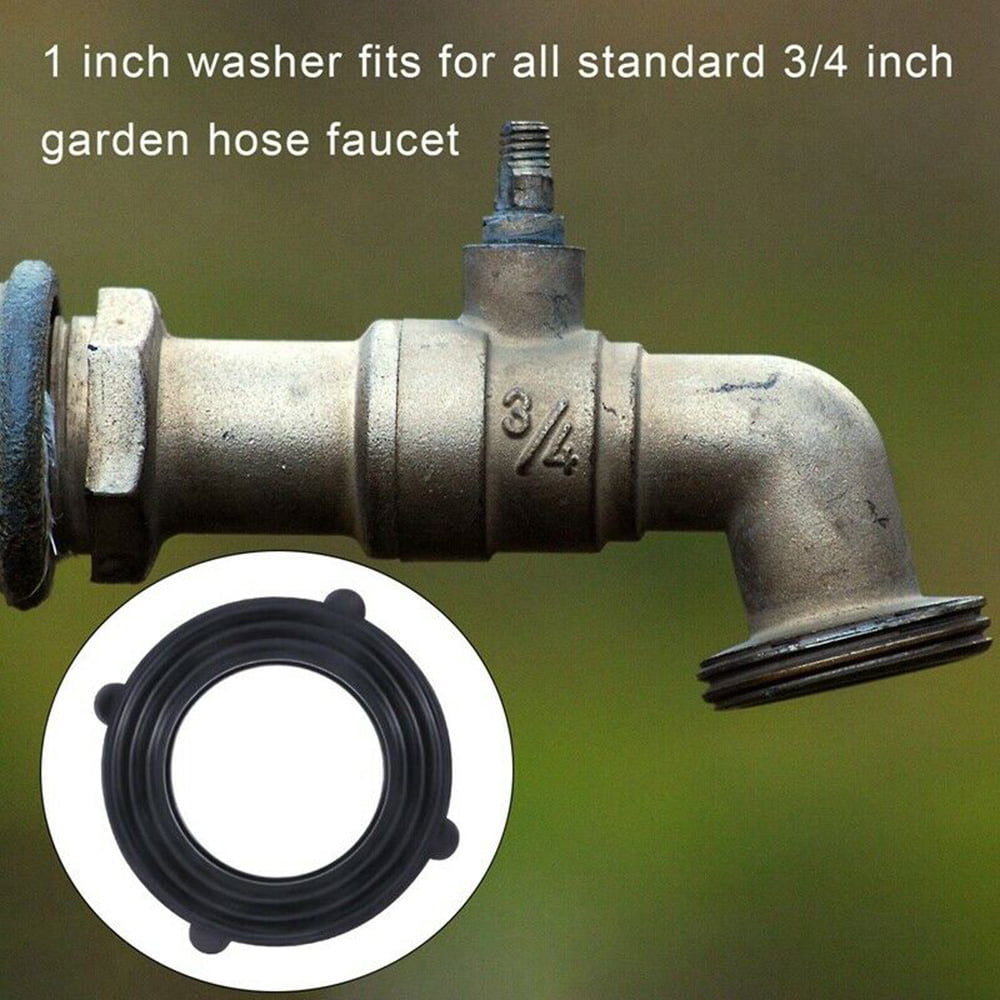20pcs Garden Hose Heavy Duty Rubber Washer 3/4" OD O-Ring Gasket Fla TEUS^s^ 