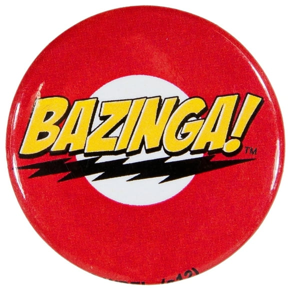 Big Bang Theory Bouton Rouge - Bazinga