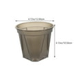 thumbnail image 3 of 5pcs Plastic Gardening Pot Planter Pot Flower Pot Flower Container Plant Pots, 3 of 7