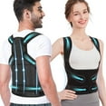 thumbnail image 2 of DYUES Back Brace Posture Corrector for Women Men, Back Straightener Posture Corrector, Scoliosis Hunchback Correction, Back Pain, Support, Adjustable Posture Trainer, 2 of 13