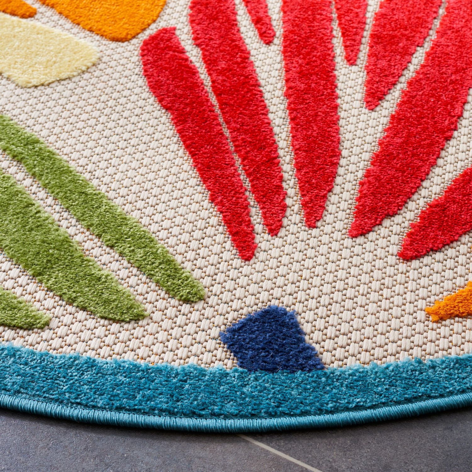 Safavieh Cabana Regis Floral Outdoor Area Rug