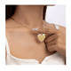 thumbnail image 2 of 2pzs Collar Dije Corazón Para Parejas, 2 of 4