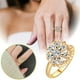 thumbnail image 2 of Anillo de Ansiedad Chapado en Oro Ajustable Anillo Abierto Anillo de Ansiedad Joyería de Fiesta Regalo de Cumpleaños Hombres y Mujeres, 2 of 7