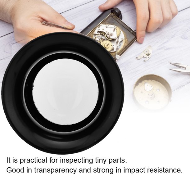Lupa de Ojo 3X 4X 5X 8X Herramienta de Reparación de Relojes Lupa de Lente para Relojeros y Trabajadores de Reparación de Relojes ANGGREK Otros