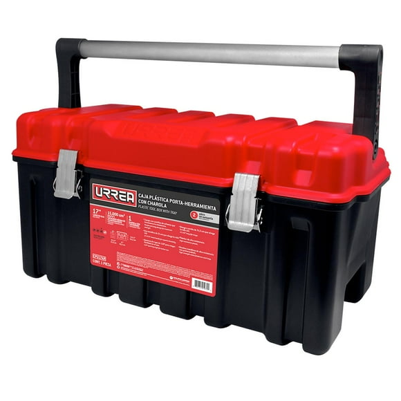 Caja De Herramientas Plastica Urrea Organizador 26in Charola CPU26AR