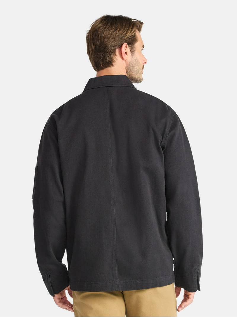 Genuine Dickies Men's Cotton Twill Zip Jacket, Lightweight, Sizes