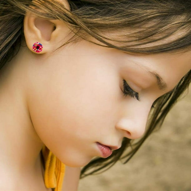 Plastic stem earrings discount