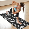 thumbnail image 6 of Pioneer Flower Floral Print Pattern Hot Yoga Mat Towel Non Slip for Hot Yoga - Quick-Drying Yoga Mat Cover with 4 Corner Pockets with Travel Bag - Hot Yoga Towel Non Slip 70"x26", 6 of 6