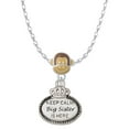 thumbnail image 1 of Delight Jewelry Keep Calm Big Sister is Here Mia Monkey Charm Necklace, 1 of 4