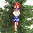 thumbnail image 3 of Seasonal Santa Ornament Star Stripe Flag Santa 1020342, 3 of 3
