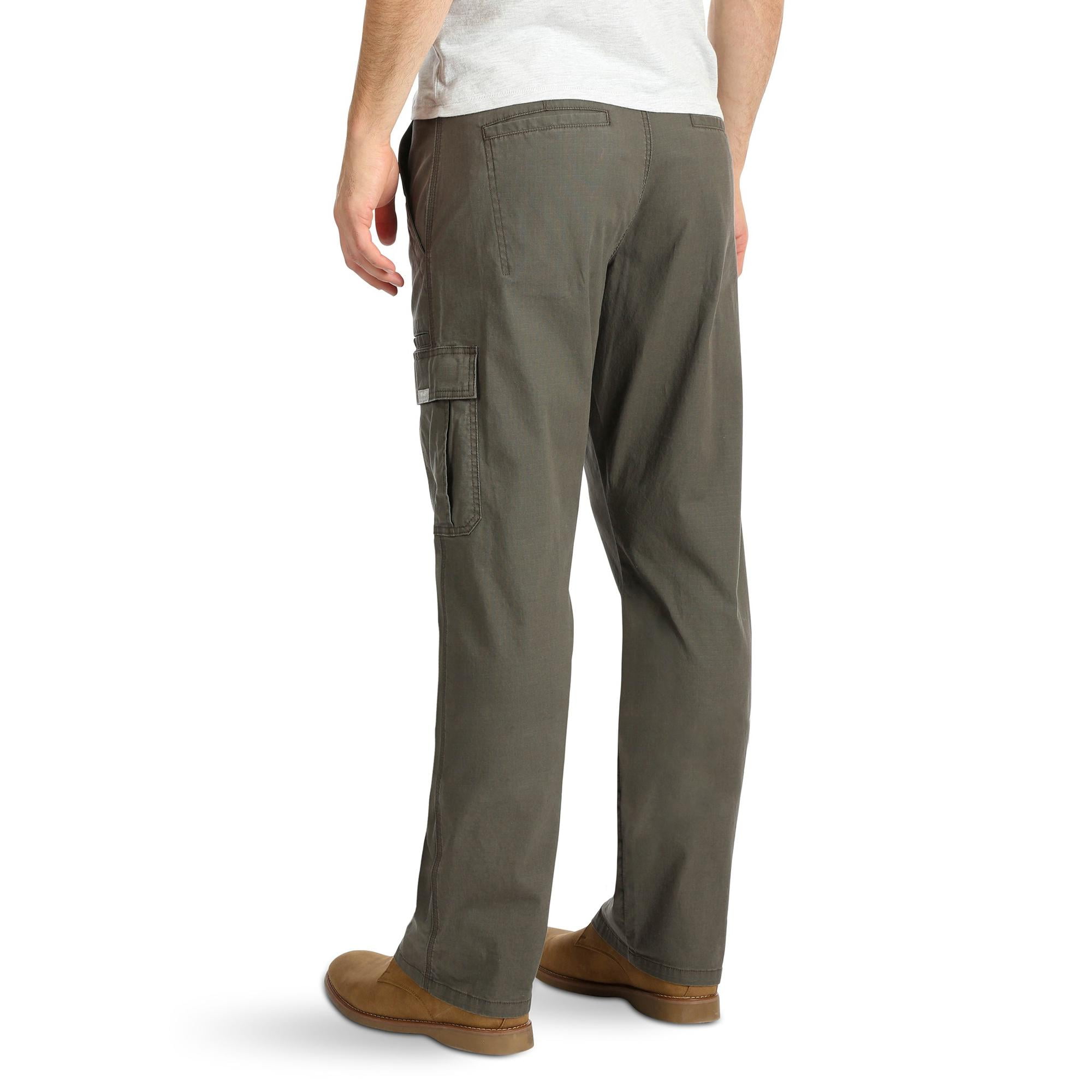 Wrangler Men's and Big Men's Relaxed Fit Cargo Pants With Stretch