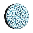 thumbnail image 1 of Fotbe Cute Shark Funda de Llanta de Repuesto con Estampado, Engrosada, Ajuste Universal para Jeep, Remolque, RV, SUV, Camión-16 inch, 1 of 6