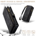 thumbnail image 6 of ETFAST Leather Wallet With Card Holder Zipper Phone Case For Samsung Galaxy A55 A35 A25 A15 A54 A34 A14 A72 A71 A70 A53 A52 A51 A50 A30 A20 A13 A12 A04S High Quality Leather Phone Case, 6 of 7