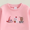 thumbnail image 4 of Kids Sweatshirt Toddler Baby Girl Boy Outfit Sweatshirt Long Sleeve Pullover Fall Winter Clothes 6 12 18 24 Months 2T 3T, 4 of 5