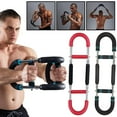 thumbnail image 4 of Ruroz Saker Twister Arm Trainer, Chest Workout Equipment, 60-110lb Adjustable Chest Workout Equipment, Arm Trainer, Twister Arm Trainer, Portable Power Twister Bar,Detachable Design Fitness Anywhere, 4 of 11