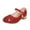 Red High Heels, variant on GYRATEDREAM Flower Girls Mary Jane Bridesmaids Dress Shoes Toddler Kids Wedding Party Sparkle High Heel Princess Shoes Glitter Flat Shoes