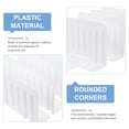 thumbnail image 4 of 4pcs Plastic Drawer Dividers Refrigerator Food Divider Sundries Dividers, 4 of 8