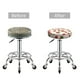 thumbnail image 5 of Balery Strawberry Floral Fundas de asiento para taburete de bar redondo de tela de terciopelo ajustables que protegen de arañazos y manchas para sillas de 14 a 17 pulgadas.-14 inch, 5 of 7