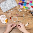 thumbnail image 5 of Pony Beads Kit 5040pcs, Kids Bead Kit Small Beads and Letter Beads for DIY Bracelets,Necklaces, Crafty Beads for Name Bracelets Jewelry Making, with 3 Rolls Elastic String, 5 of 5