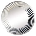 thumbnail image 2 of Designart "Contrasting euphony I" Abstract Spiral Round Wall Mirror - Abstract Oval Printed Decorative Mirror - Multiple Color Options, 2 of 5