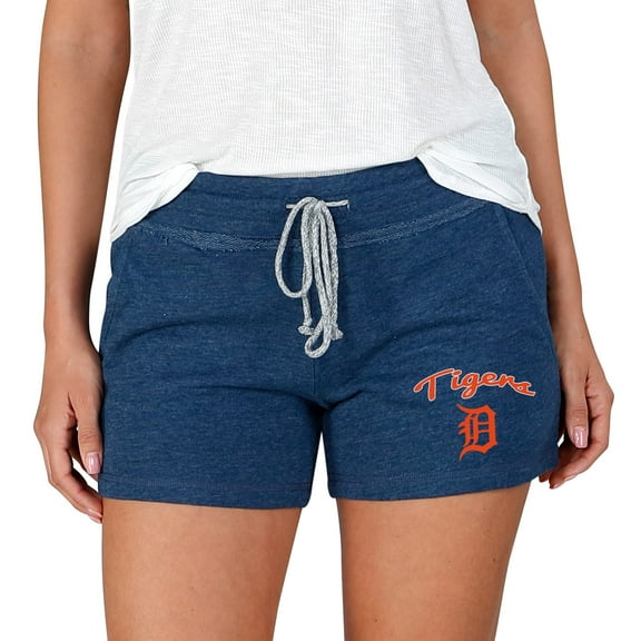 Women's Concepts Sport Navy Detroit Tigers Mainstream Terry Shorts