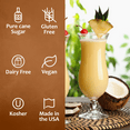 thumbnail image 4 of Syruvia Pina Colada Syrup Pure Cane Coffee Flavoring Syrup, 25.4 fl Oz, 4 of 6