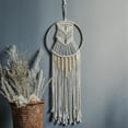 thumbnail image 3 of Handmade Woven Macrame Wall Hanging Tapestry Wedding Wall Decoration Backdrop Wall Home Living Room Home Decor Art, 3 of 5