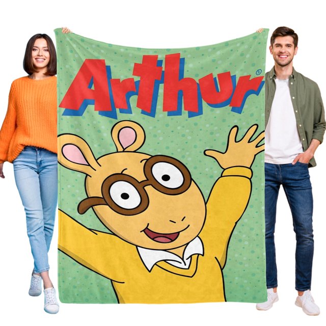 Arthur anti-pilling, suave, ligera, esponjosa y acogedora de lujo para hogar y cocina – Perfecta para niños y adultos,120X180cm