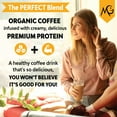 thumbnail image 3 of MariGold Protein Coffee Powder - Iced Café Mocha, 20g Grass Fed Whey, Workout Boost, Organic Espresso, Non-GMO, 1 lb, 3 of 7