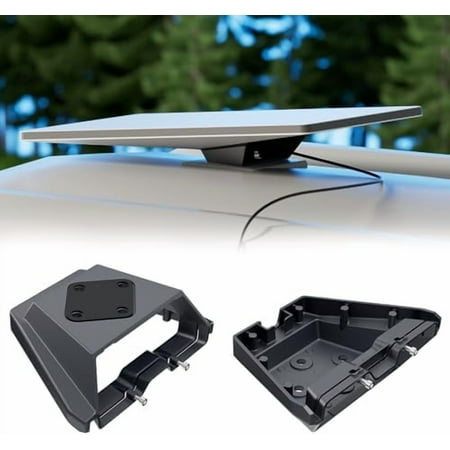 Starlink Gen 3 Mount Mobility Starlink Accessories Semi-Permanent for Starlink Mount Gen 3 Anti Theft Standard V3 Dish Flat Mounts for RV Vehicle Boat Truck Aluminum Alloy