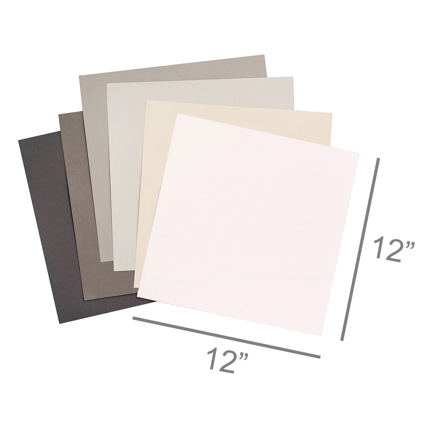 EXTRACT 12-x-12 Cardstock Variety Pack (10 colors / 3 each) - 30 PK