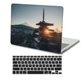 thumbnail image 3 of KSK KAISHEK Only Compatible Newest MacBook Pro 15 inchs Case 2019 - 2016 Released Model A1707 A1990, Plastic Protective Case Hard Cover + Black Keyboard Cover, Landscape 84, 3 of 5