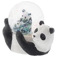thumbnail image 3 of Panda Bear Mommy and Cub Figurine 45MM Glitter Water Globe Decoration, 3 of 3