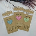 thumbnail image 3 of token de corazón de 3 ,  Valentín Suministros , D D Colco Tarjetas de felicitación, 3 of 8