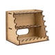 thumbnail image 1 of Soporte de Madera para Pinceles, Estante Multifuncional de Madera para Pinceles, Herramientas de Arte, Manualidades Y Lápices de Colores., 1 of 9
